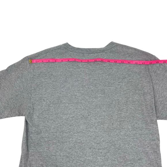 Champion Mens Gray UGA Georgia Bulldogs Stars and Stripes Logo T-Shirt Sz M - Picture 9 of 9